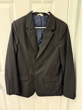 Cat & Jack boys black suit coat jacket 18